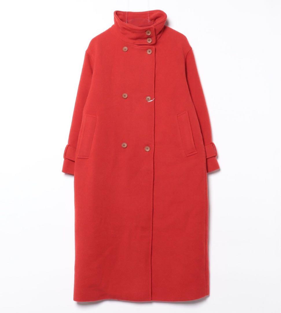 新品未使用　Ungrid スタンドカラールーズコート　S クリスマス