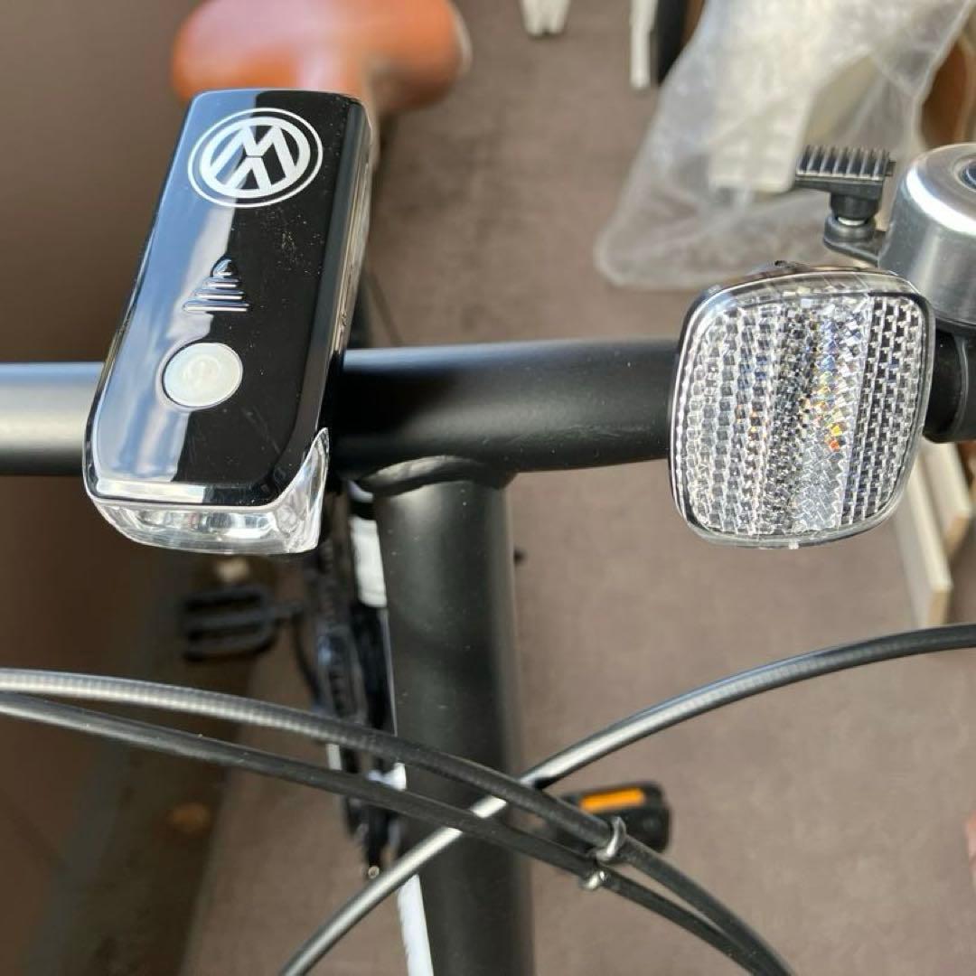 【美品】奈良〜関西圏引き渡し　20インチ フォルクスワーゲン　ブラック　自転車