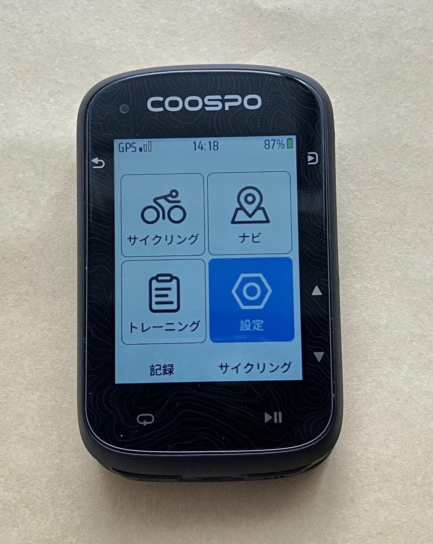 COOSPO CS600 ナビ付きサイクルコンピューター