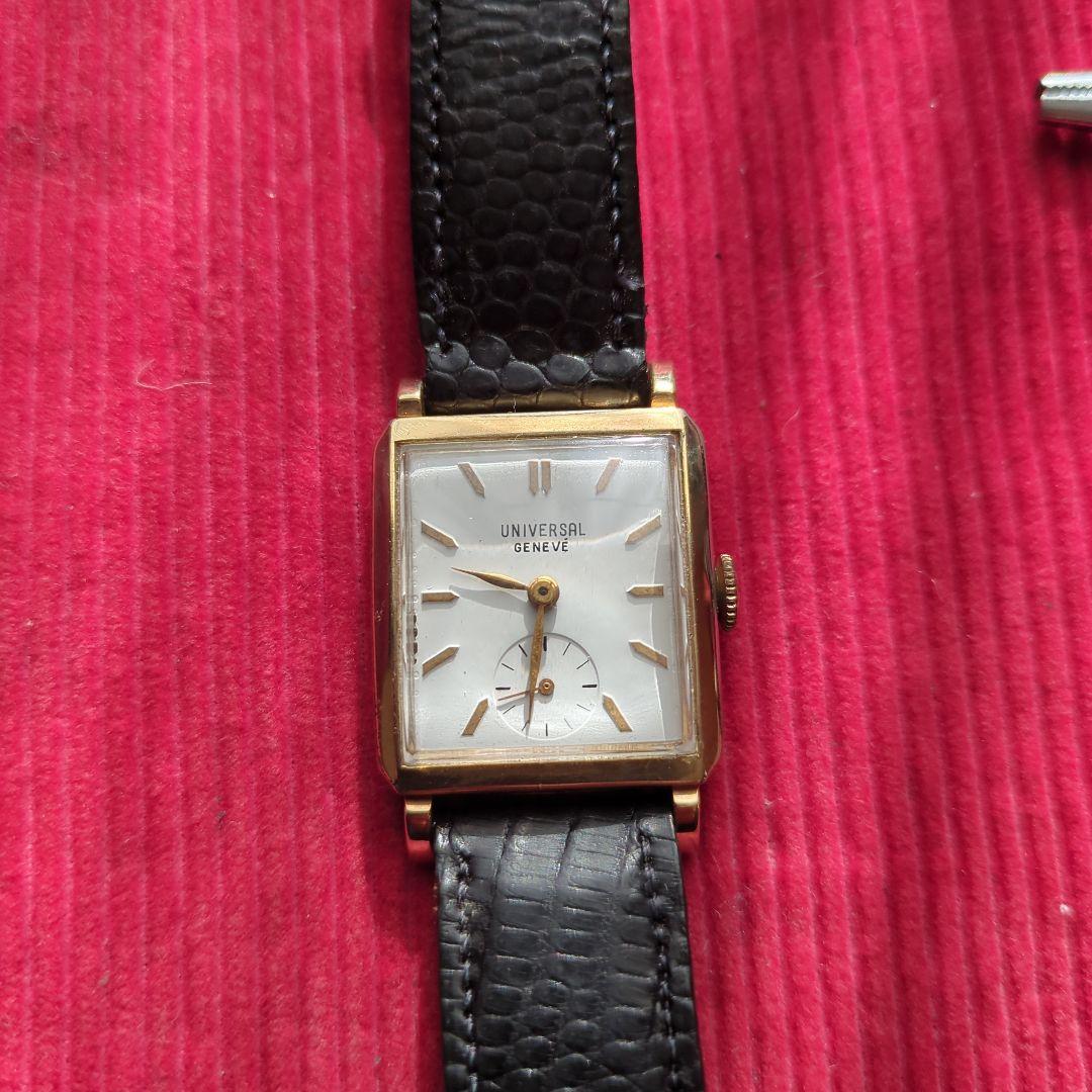 o*o様 ユニバーサルジュネーブ　手巻き　稼働良好です！