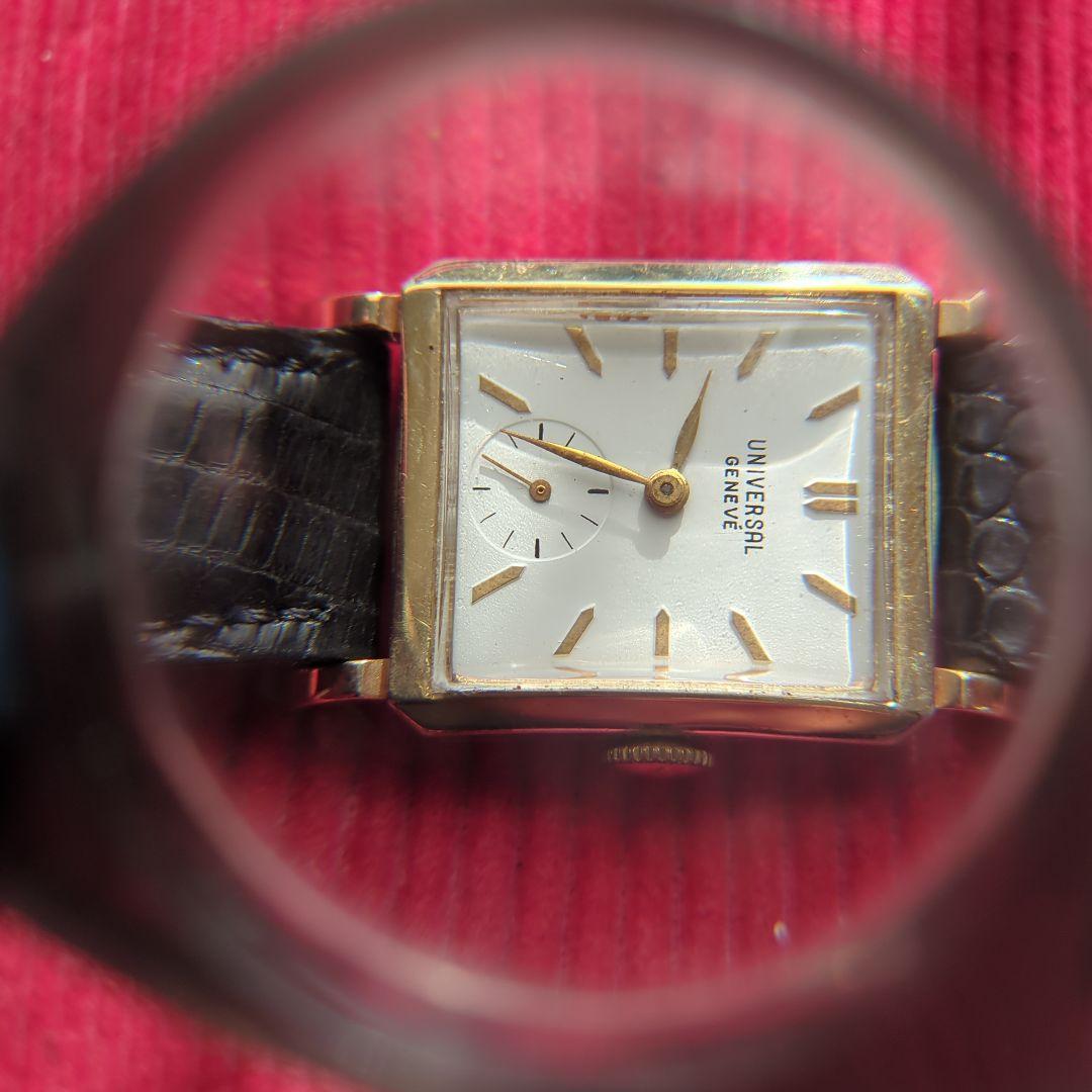 o*o様 ユニバーサルジュネーブ　手巻き　稼働良好です！