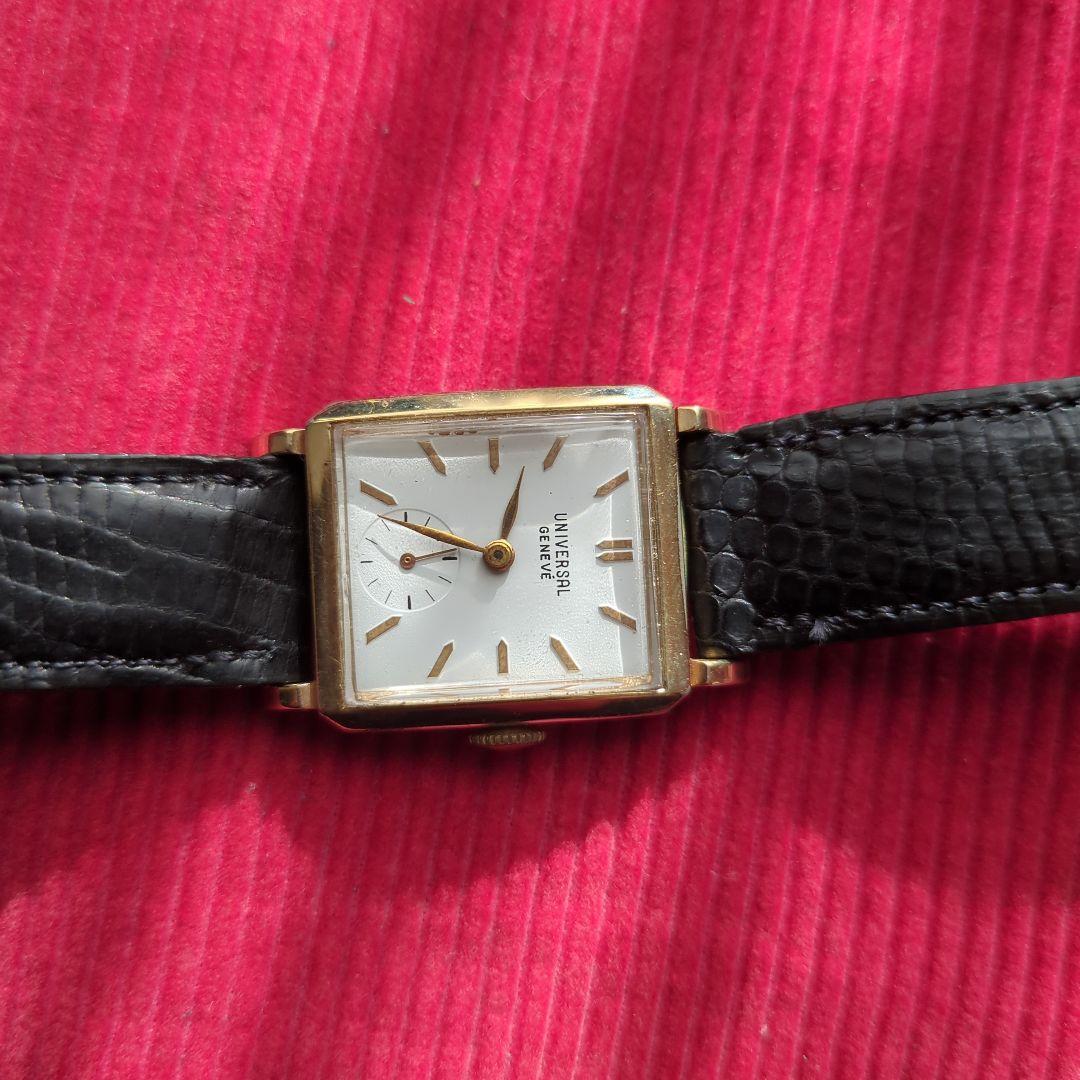 o*o様 ユニバーサルジュネーブ　手巻き　稼働良好です！