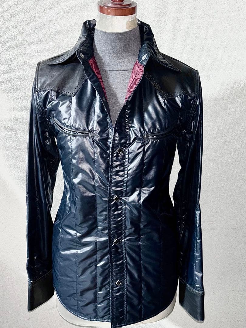 未使用 WESTRIDE 5万円程 レザー 革 シャツ ジャケット 新品 保管