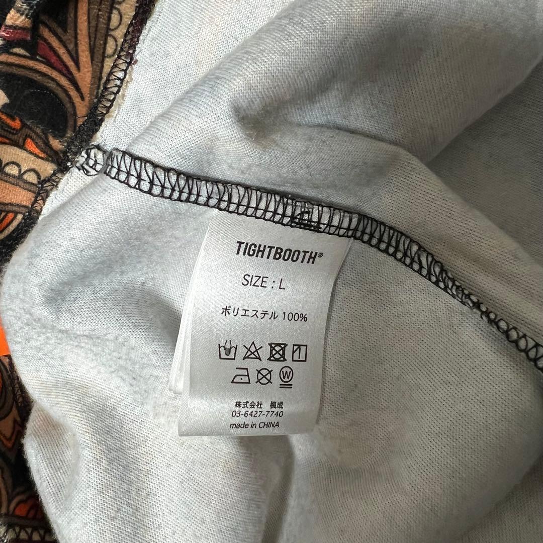 TIGHTBOOTH タイトブース ペイズリー ベロア ロンT