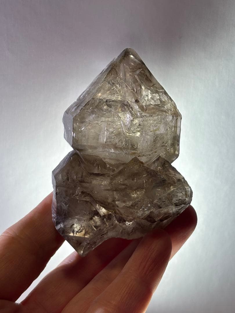 レア　大きめ水入り　マイカ流砂　エレスチャル　209g エンハイドロ　天然石