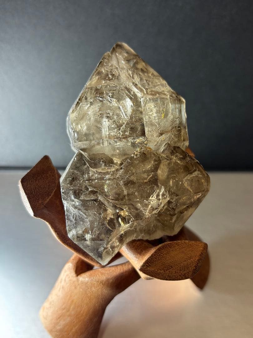 レア　大きめ水入り　マイカ流砂　エレスチャル　209g エンハイドロ　天然石