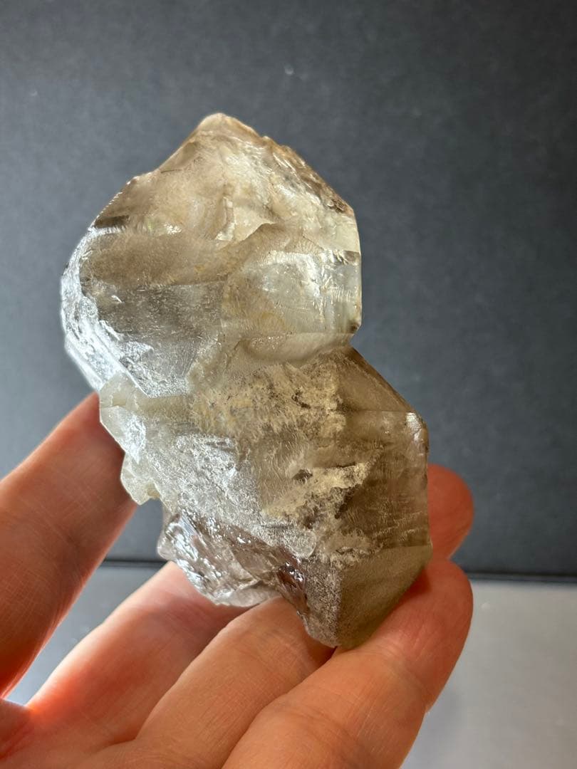 レア　大きめ水入り　マイカ流砂　エレスチャル　209g エンハイドロ　天然石