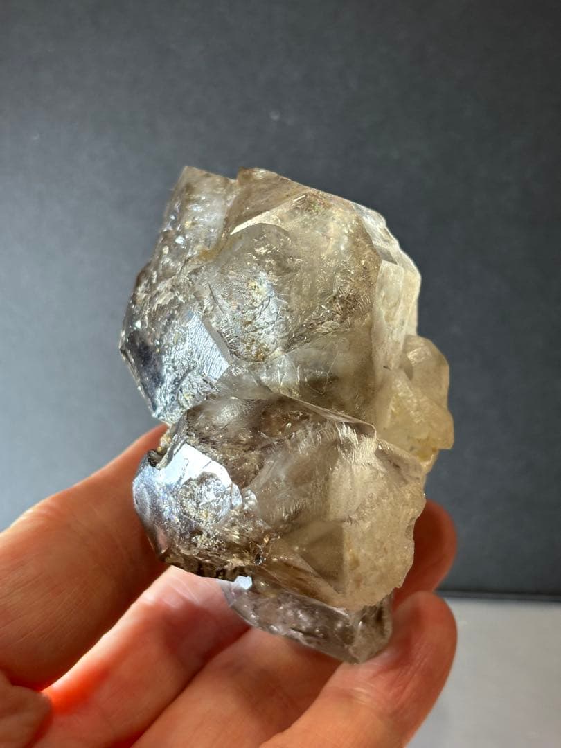 レア　大きめ水入り　マイカ流砂　エレスチャル　209g エンハイドロ　天然石