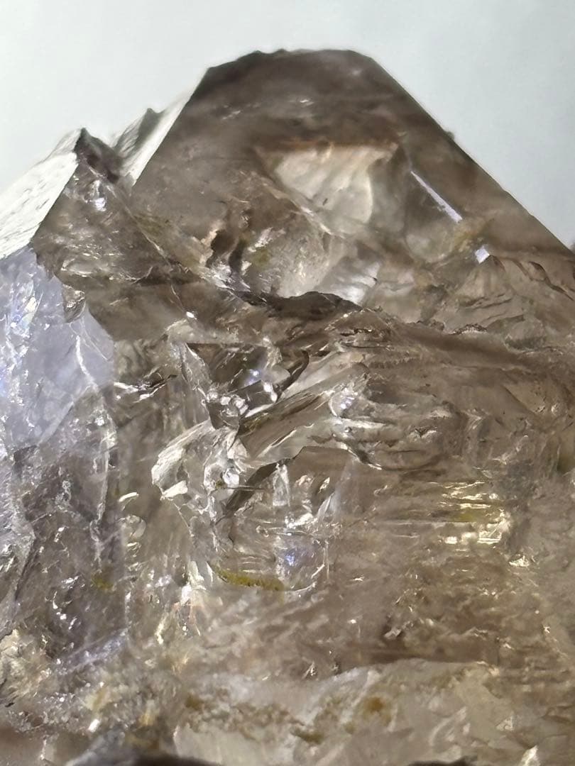 レア　大きめ水入り　マイカ流砂　エレスチャル　209g エンハイドロ　天然石