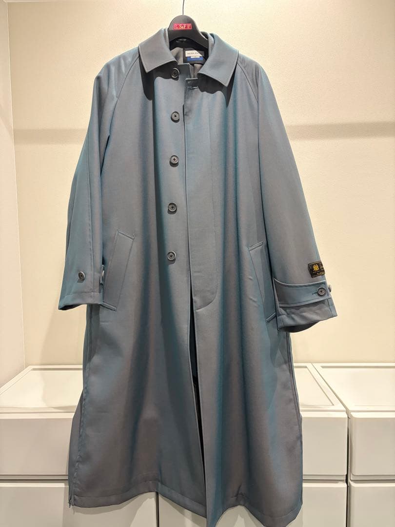 MAISON SPECIAL ステンカラーコート プライムオーバー シャンブレー