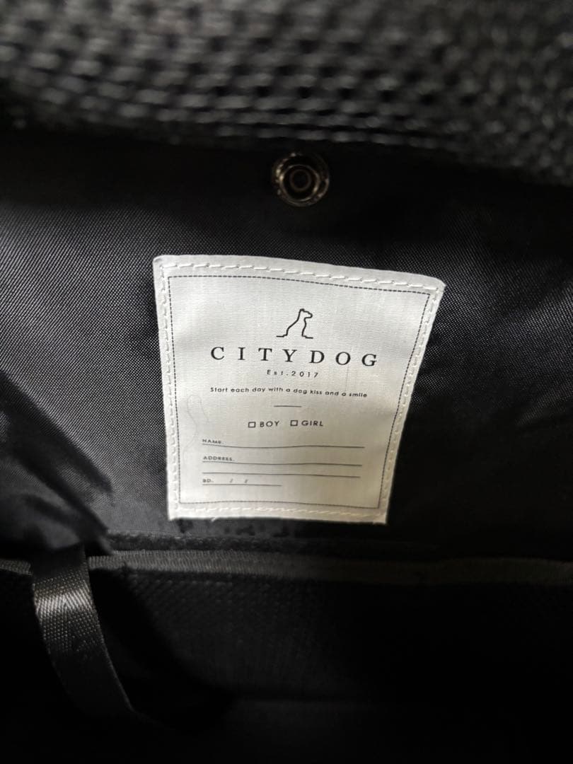 CITYDOG ネオプレーンバックパックキャリー L