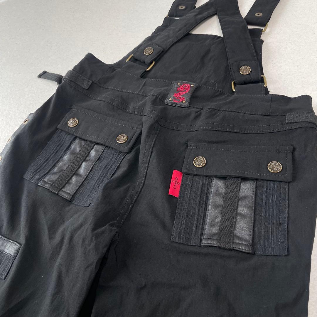 Y2K パンク オッズクローチェ ギミック サロペット オッズオン