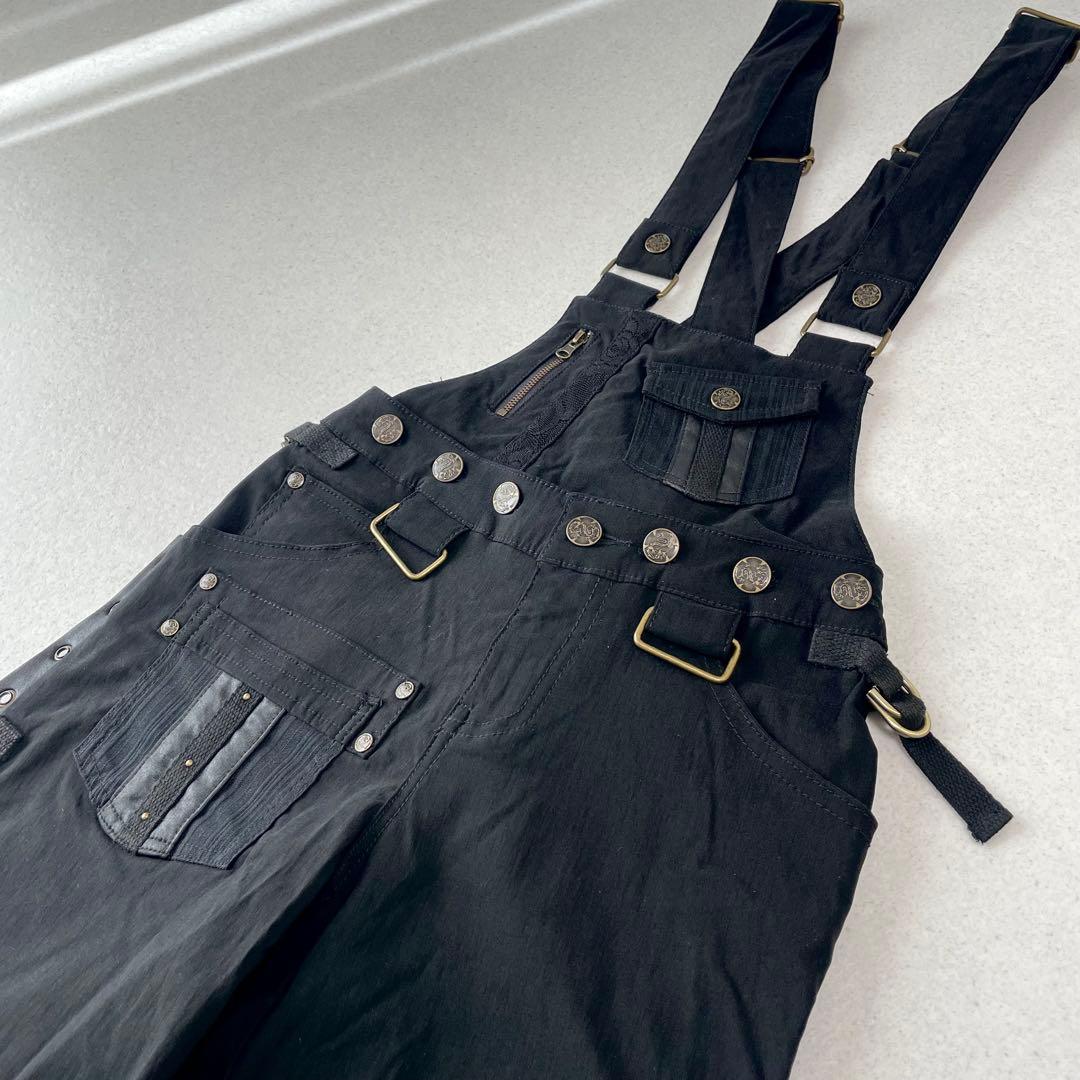 Y2K パンク オッズクローチェ ギミック サロペット オッズオン