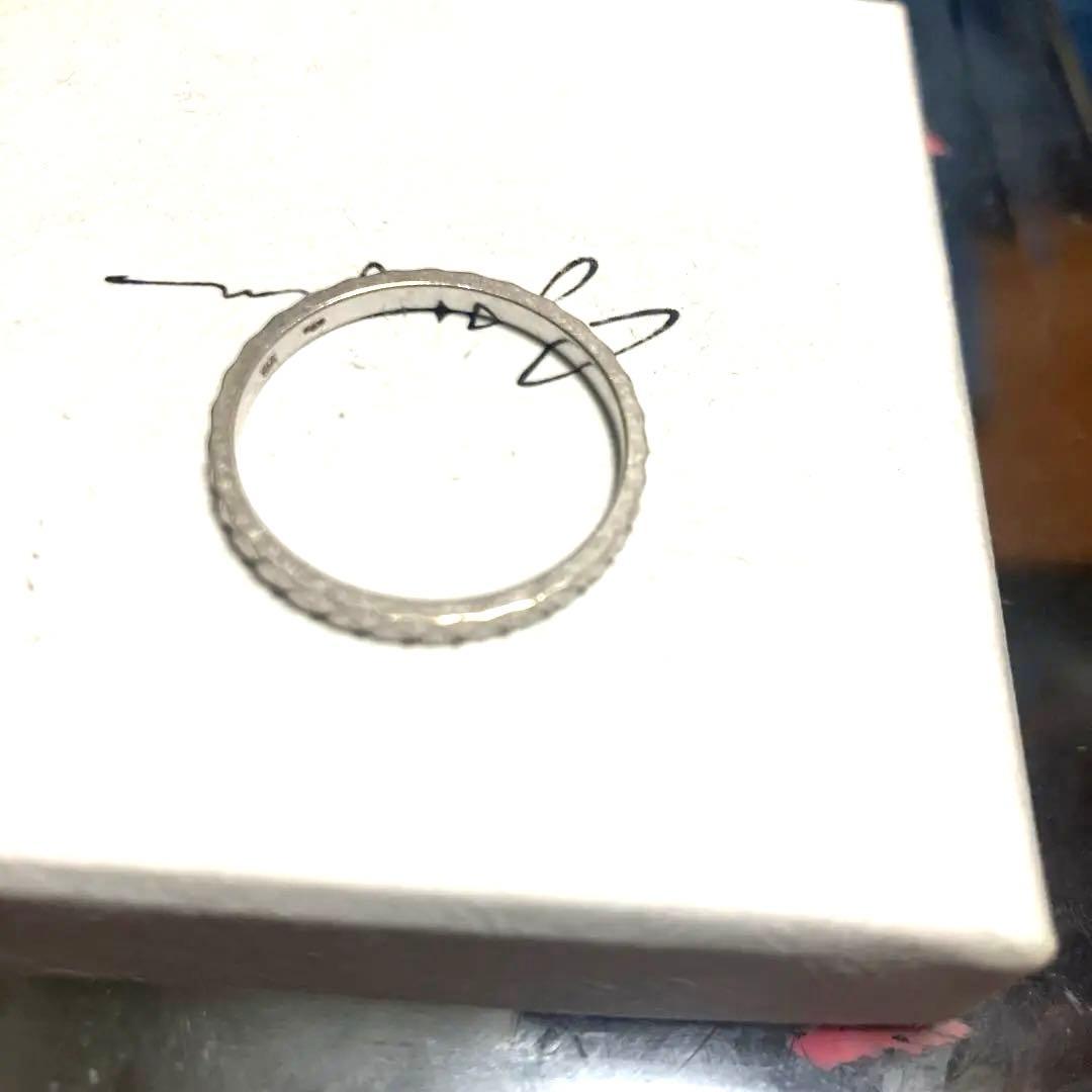 K18ホワイトゴールド18号ホワイトゴールド号リング‼️