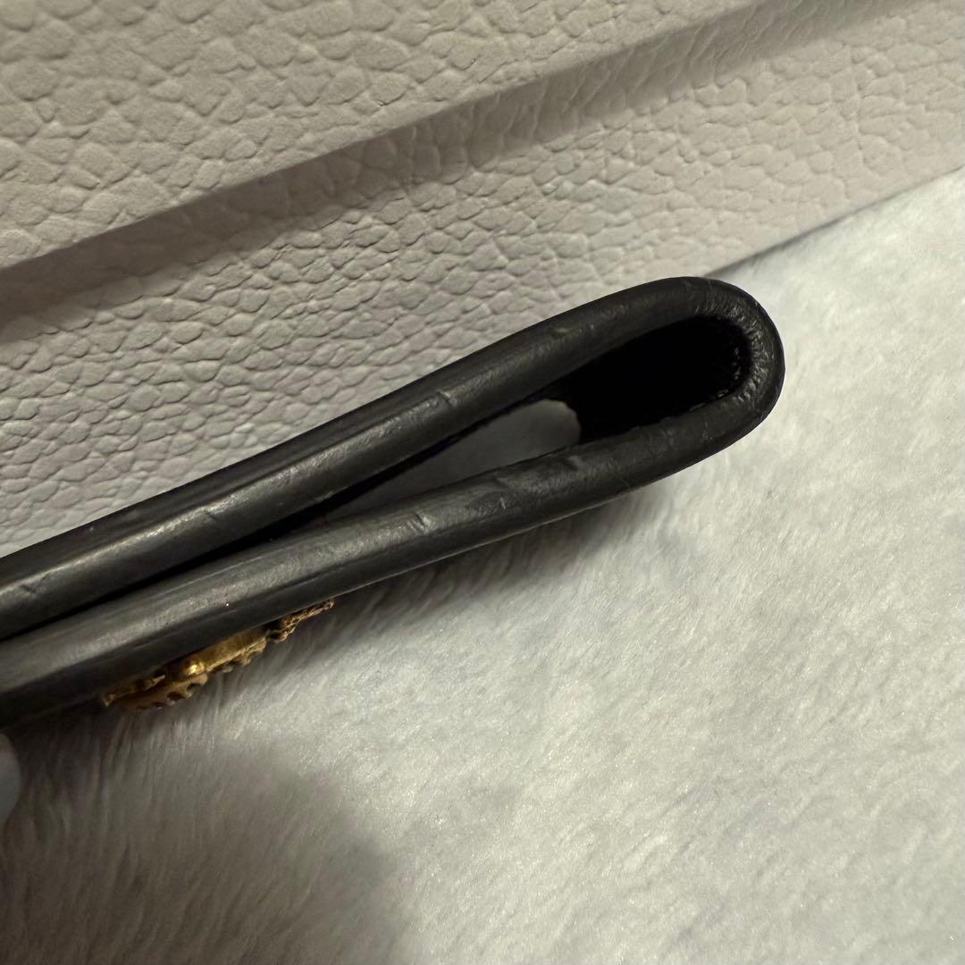 GUCCI アニマリエ レザー マネークリップ