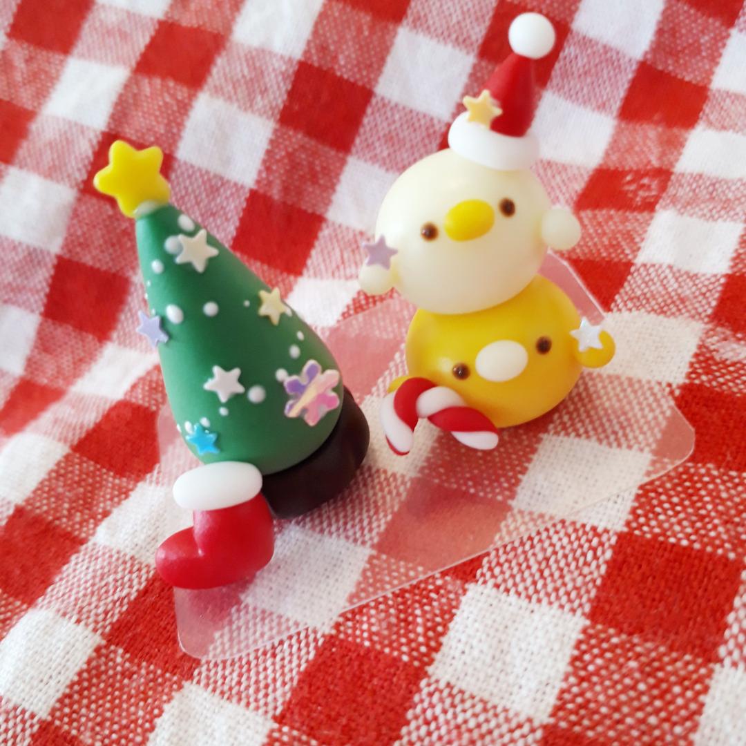 クリスマスツリー☆仲良しひよこ