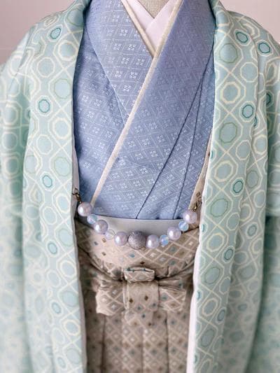 5歳 男の子 着物 羽織　袴　七五三　 5-052