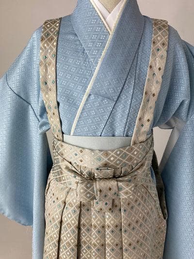 5歳 男の子 着物 羽織　袴　七五三　 5-052