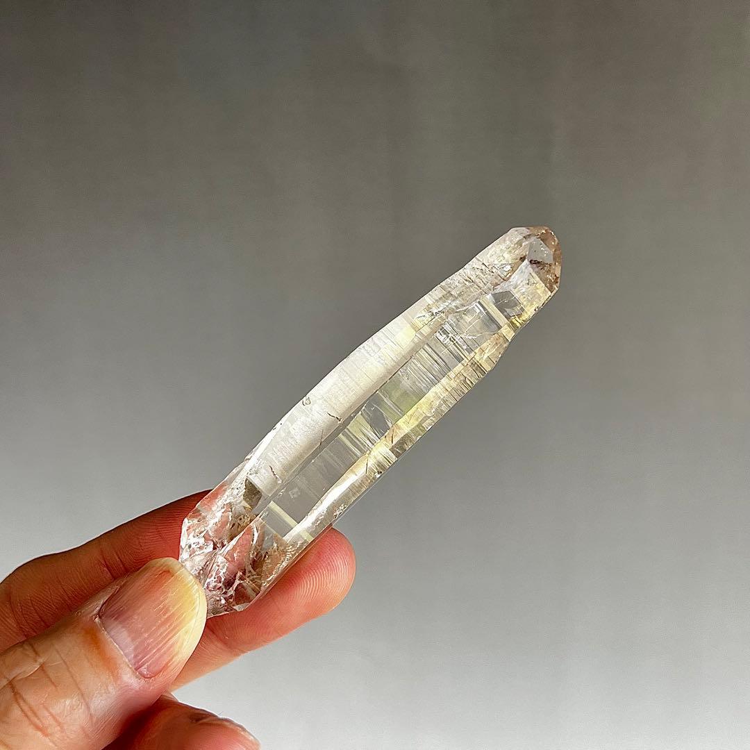 超レア　ガネーシュヒマール産　クリスタル　ポイント水晶　3