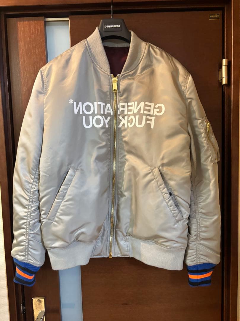 り*た様 Supreme×UNDERCOVER コラボMA-1 フライトジャケッ