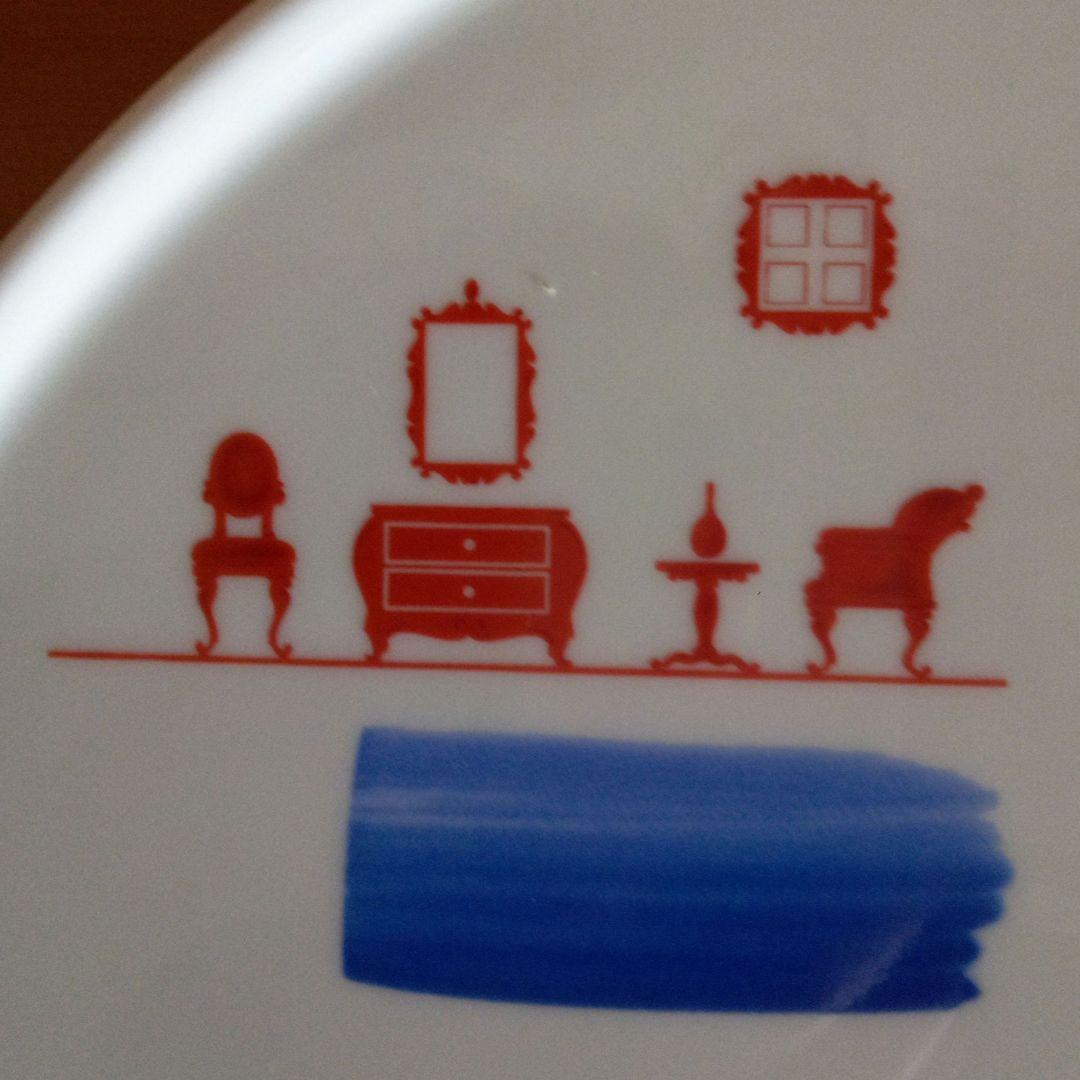 【希少】リチャードジノリ×パオラ・ナヴォーネ「カーサドルチェカーサ」ケーキトレイ