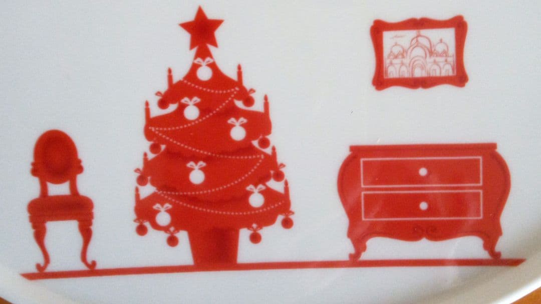 【希少】リチャードジノリ×パオラ・ナヴォーネ「カーサドルチェカーサ」ケーキトレイ