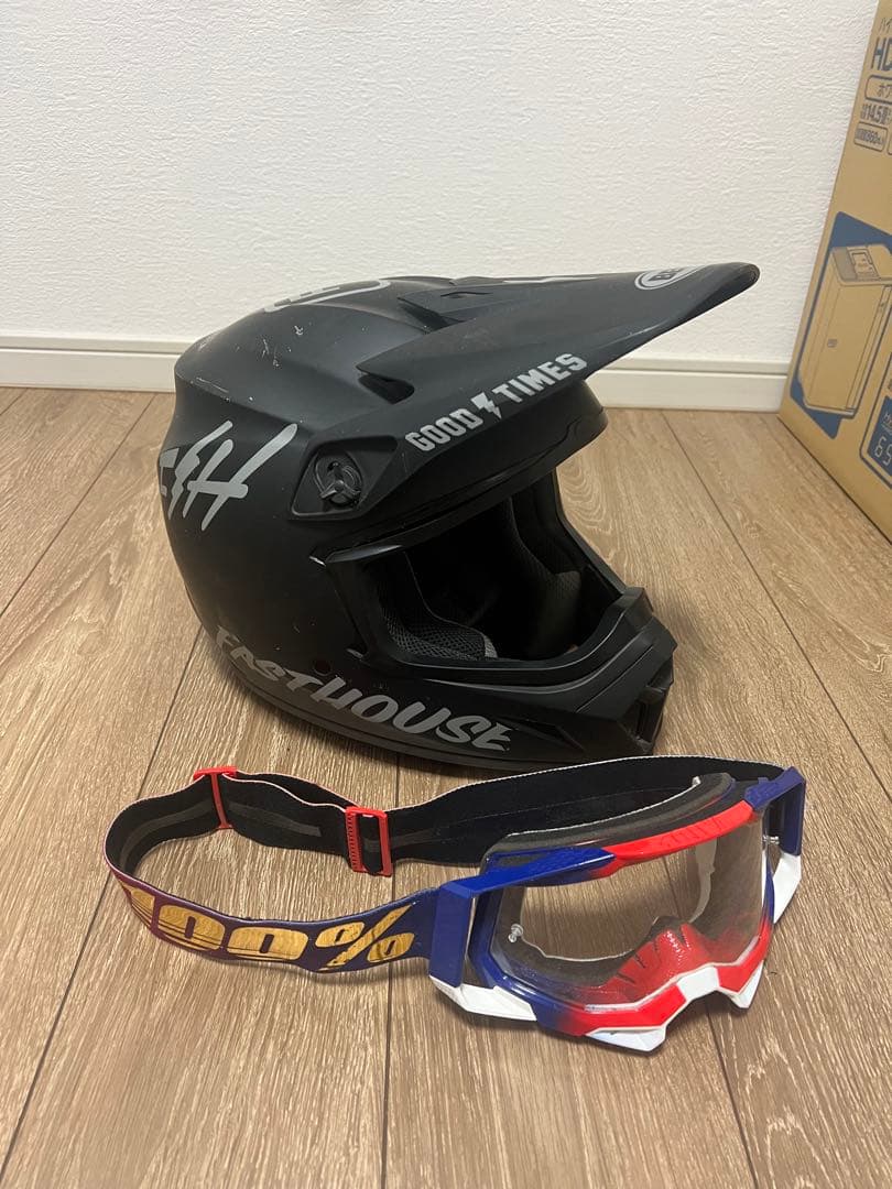 さ*ら様 ※最終値下げ※BELLMX-9MIPSM Fasthouse100%ゴ