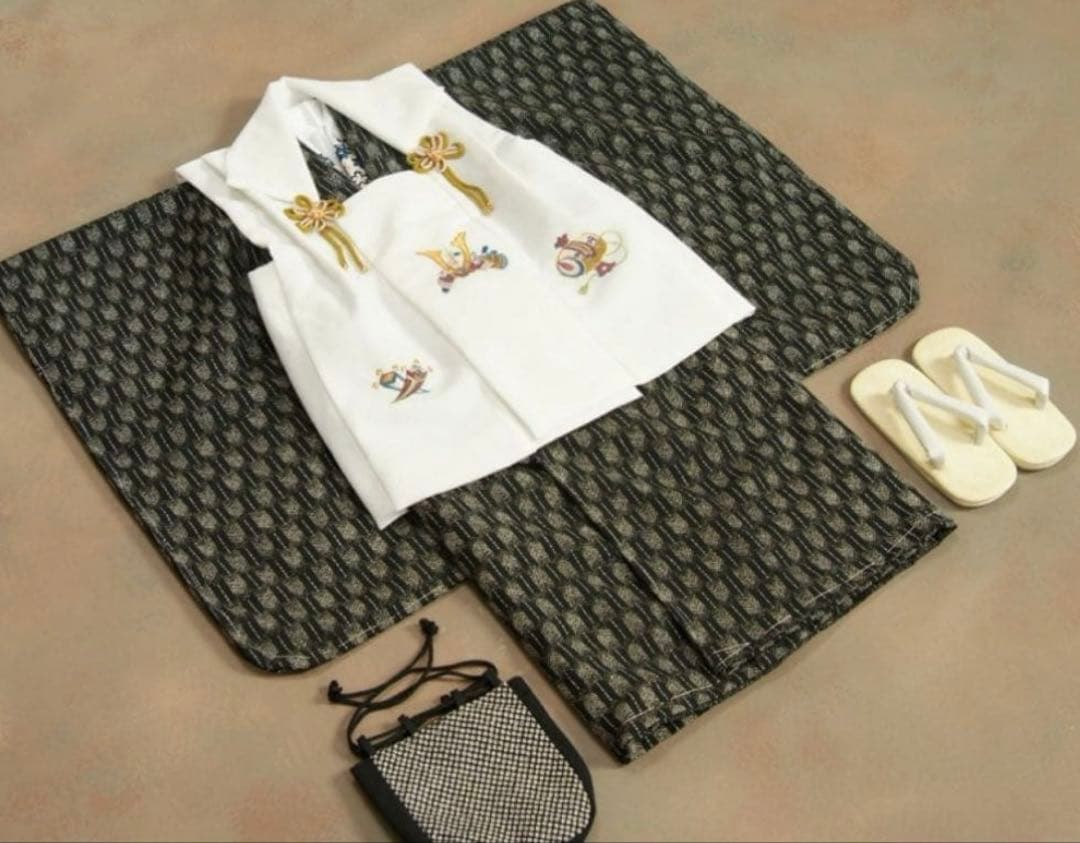 七五三 伝統的な和装セット