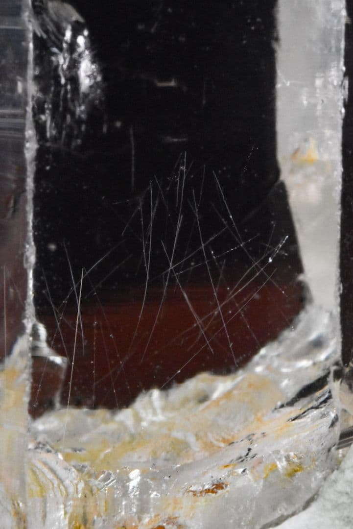 マニハール産 クローライト ルチル入りクリアポイント