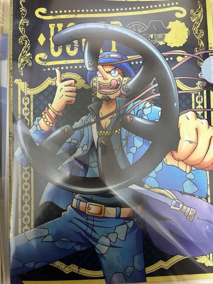 ONE PIECEグッズ　クリアファイル　限定シール　手配書まとめ販売　ルフィ