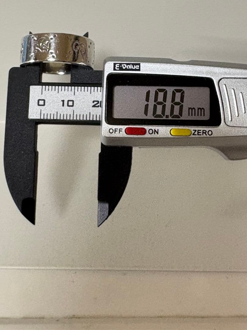 GUCCI ブランデッドG スカルワイドリング 刻印サイズ20号【箱/ポーチ付】