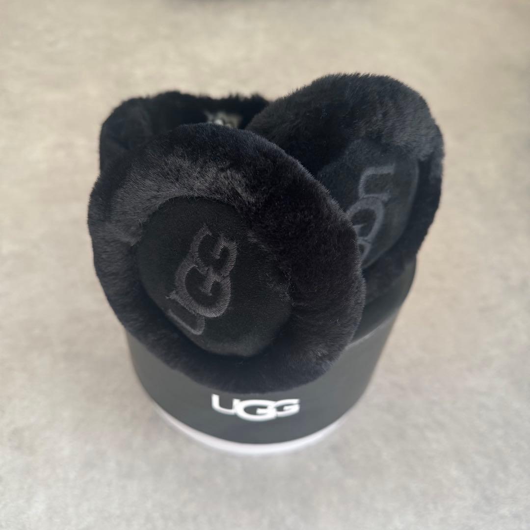 UGG ブラック イヤーマフ　【品番20955】