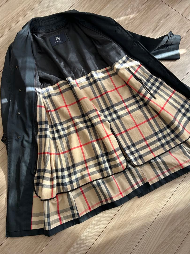 BURBERRY バーバリーブラック系ステンカラーコート