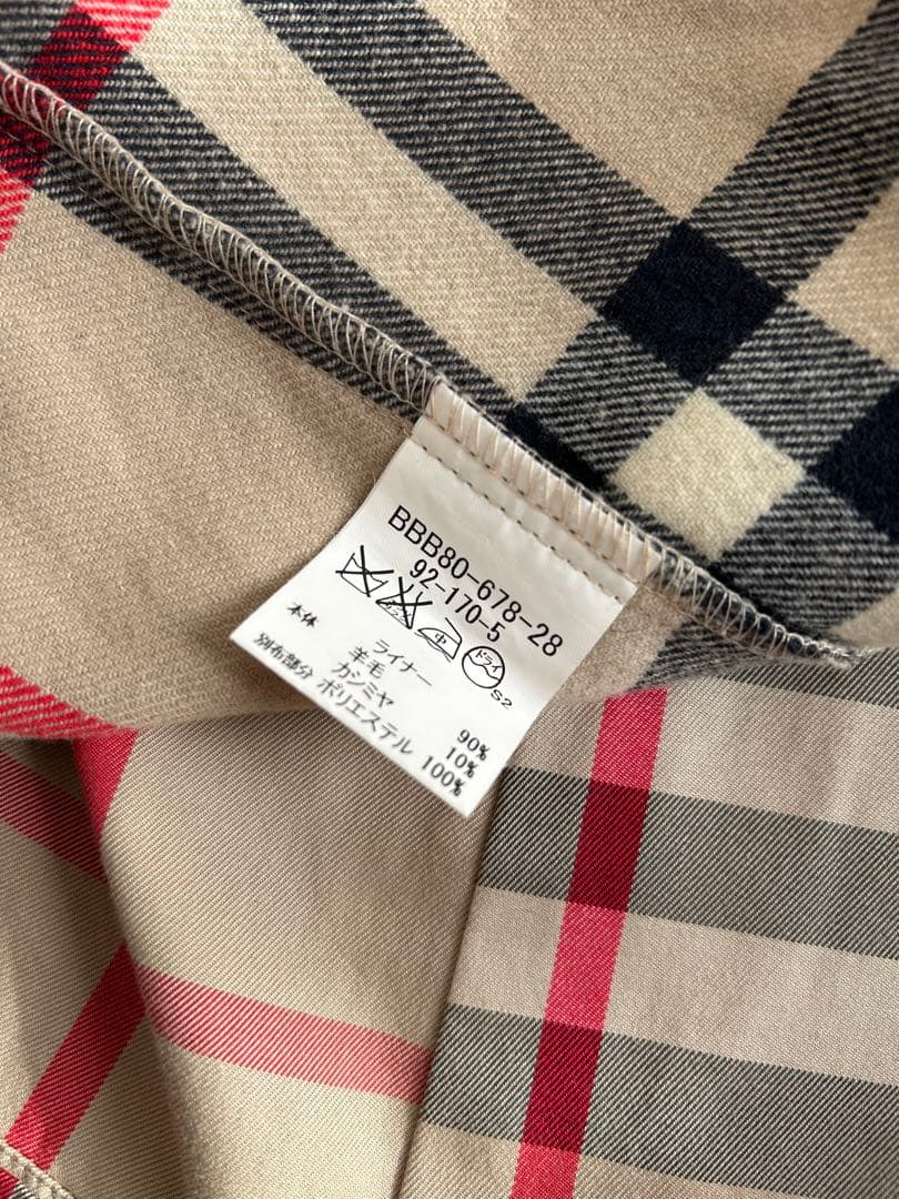 BURBERRY バーバリーブラック系ステンカラーコート