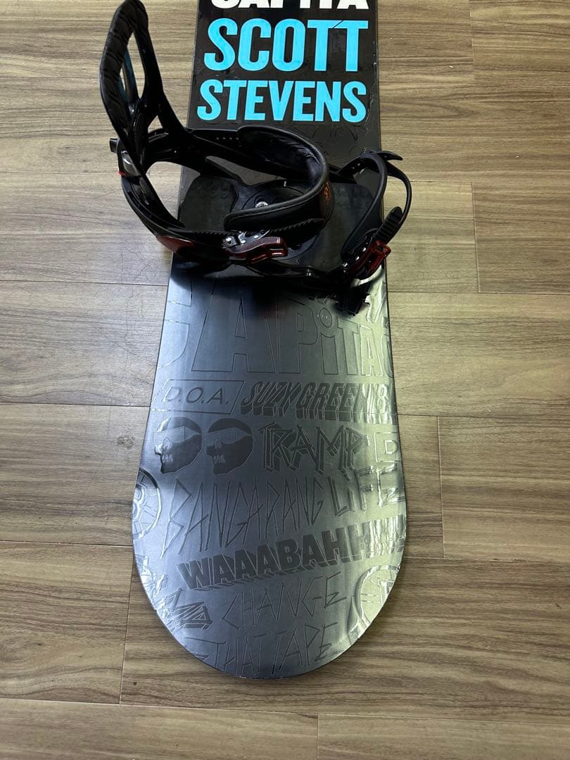 スノーボード CAPiTA 153cm ビンディング SALOMON sizeM