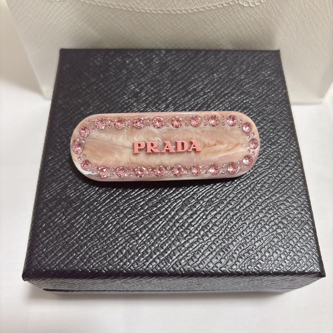 PRADA プラダ プレックス ヘアクリップ バレッタ ヘアピン