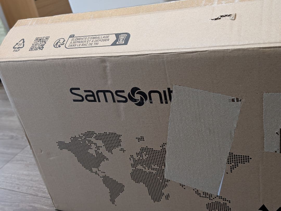 サムソナイト スーツケース シーライト 55cm 36L ミッドナイトブルー