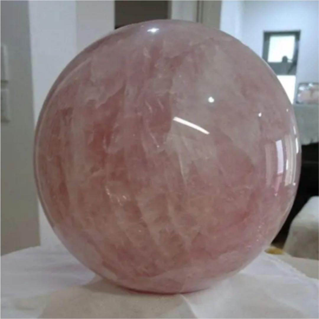 ローズクウォーツ　紅水晶　特大