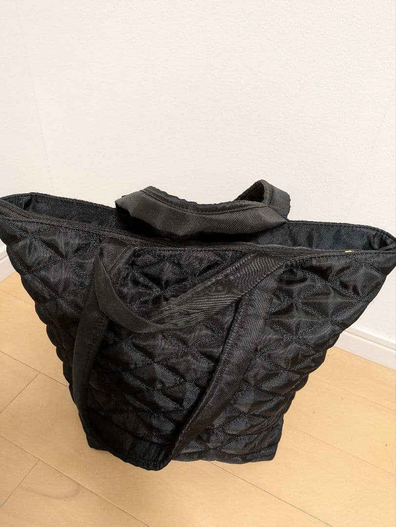 soleile 撥水 2wayトート ブラック