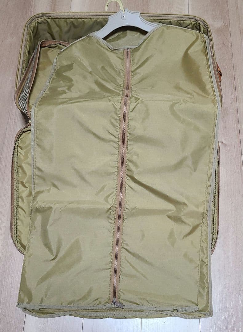 ハートマン キャリーケース ツイード/ベルティングレザー