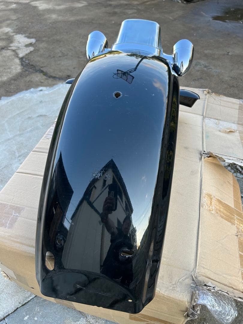 リアフェンダー ブラック テールライト付き