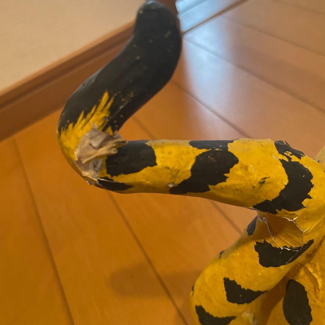 郷土玩具　久ノ浜張子　虎　伝統工芸品