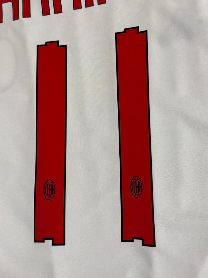 「正規品」ACミラン 10/11 アウェイ イブラヒモビッチ ユニフォーム