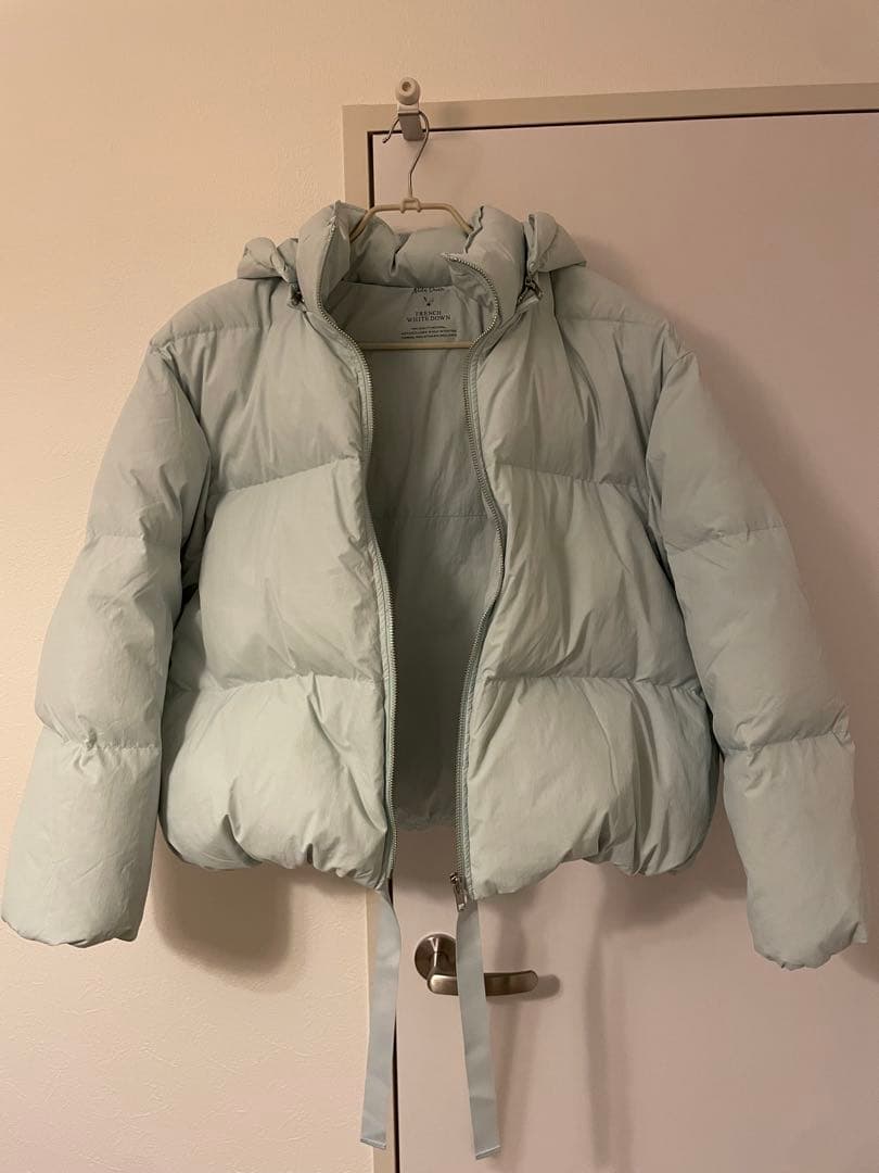 Mila Qwen フレンチダウンジャケット ミント美品
