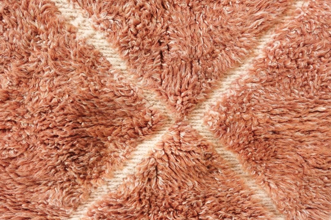 【モロッコ直輸入】手織りラグ　一点物　ベニワレン　美品