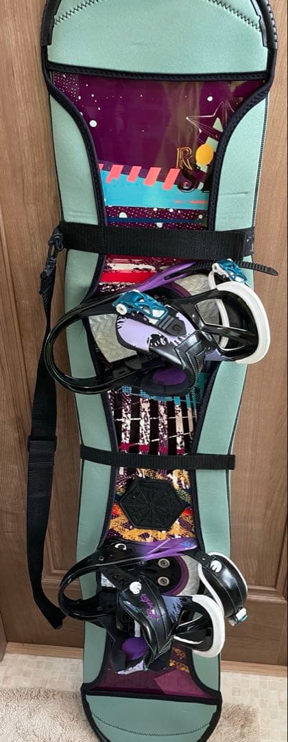 スノーボード　板　134 バートン　ビンディング　ケース　3点セット