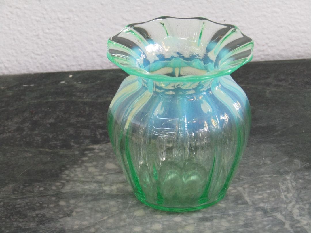 ムラーノ　ウランガラス　花瓶　ヴィンテージ　希少品