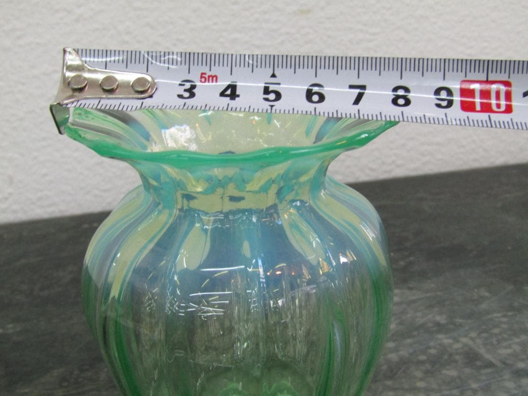 ムラーノ　ウランガラス　花瓶　ヴィンテージ　希少品