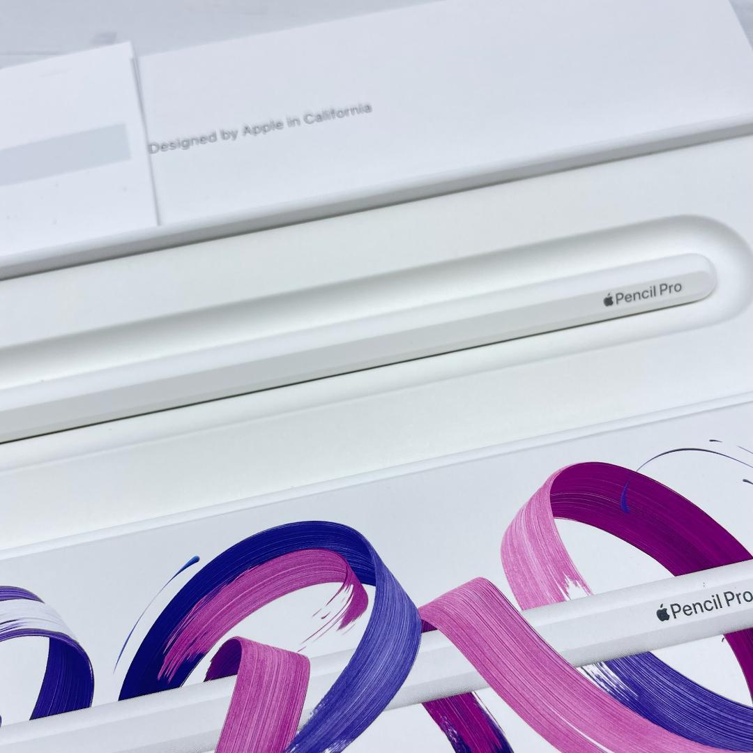 動作確認済み！【美品】Apple Pencil Pro 本体＋替え芯＋箱類