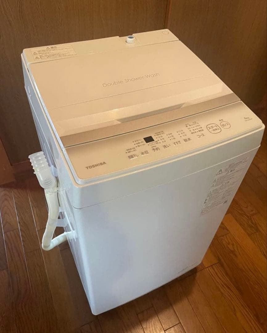 東芝電気洗濯機 AW-6GA2 6kg 2024年製